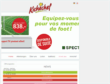 Tablet Screenshot of kichechef.lu